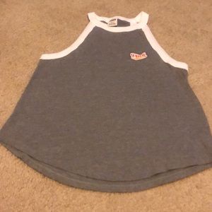 Victoria’s Secret PINK gray tank Sz M